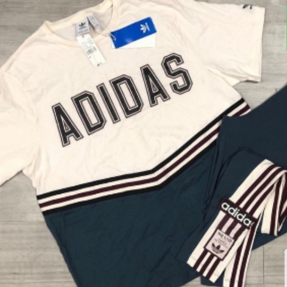 adidas Pants - Adidas Outfit from Pac Sun Teal NWT